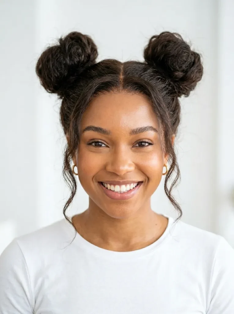 Space Buns Style