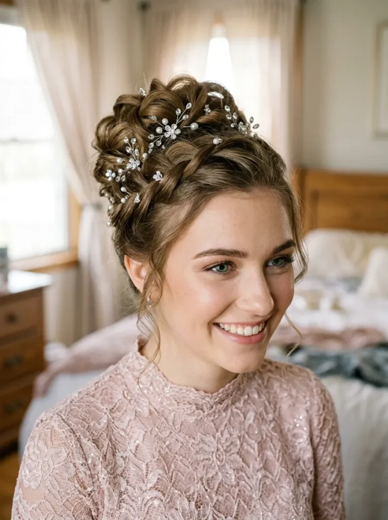 Sparkly Accessory Updo