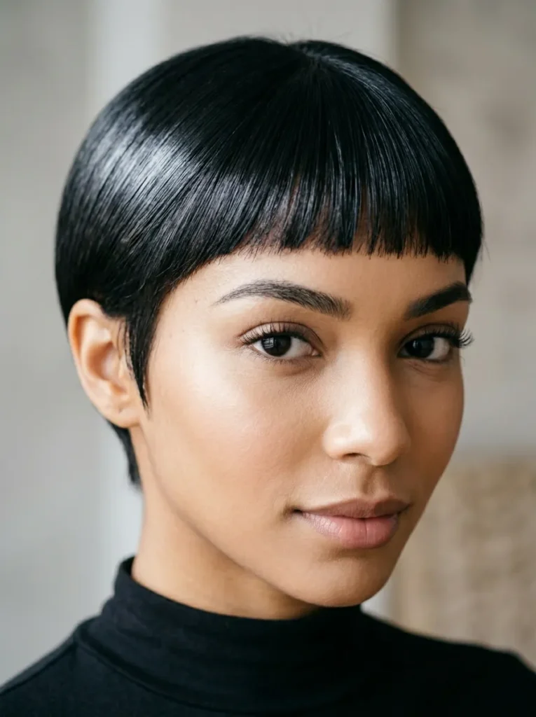 Straight Crop Cut