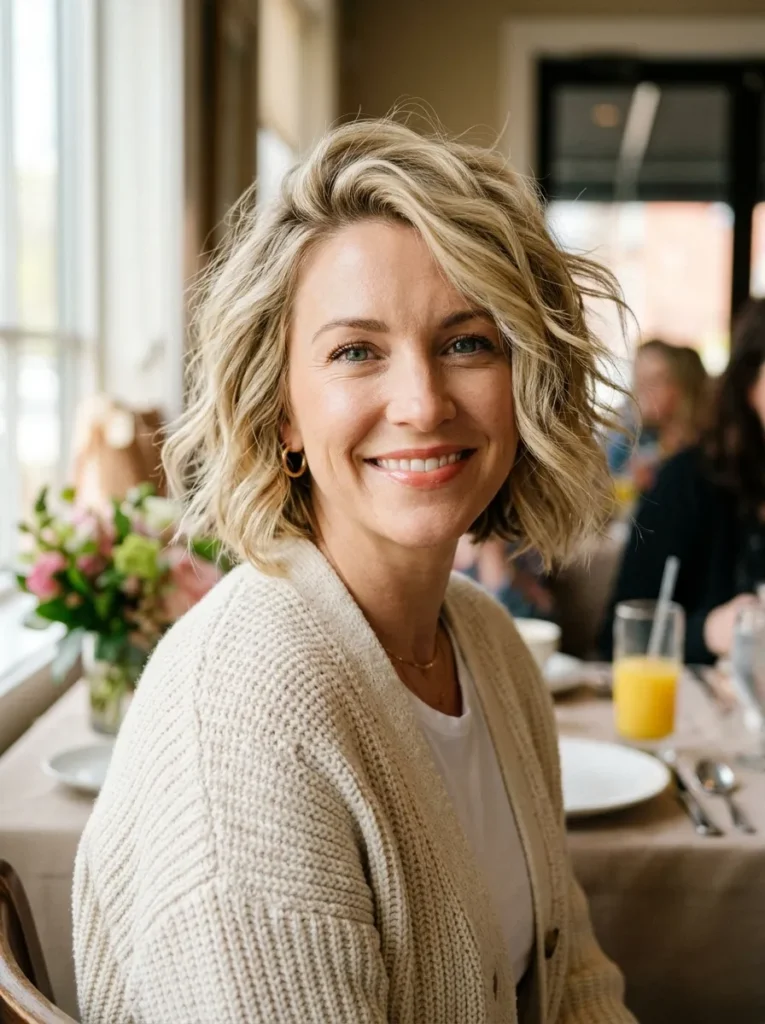 Textured Bob Waves