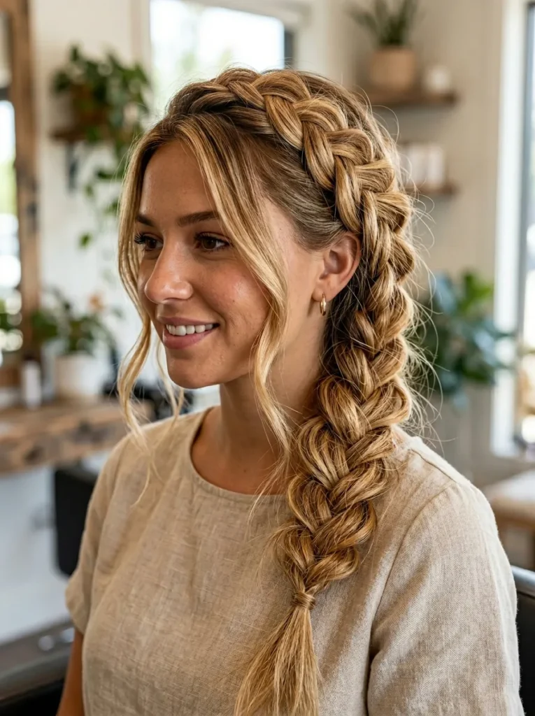 Textured Honey Braids