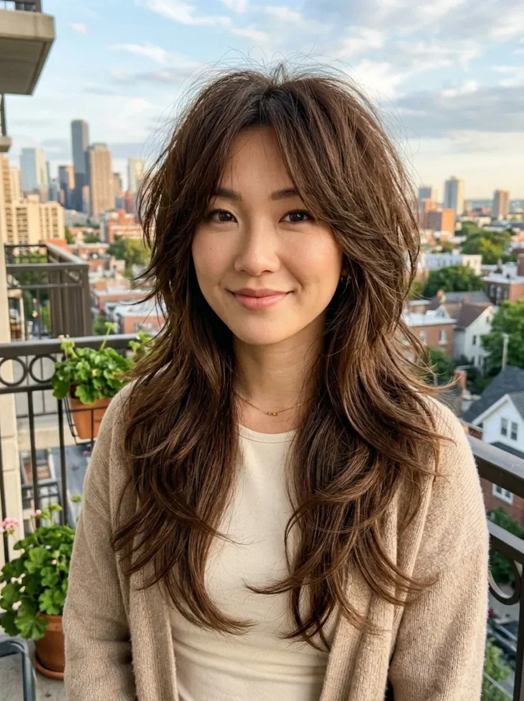 Textured Long Brown Wolf