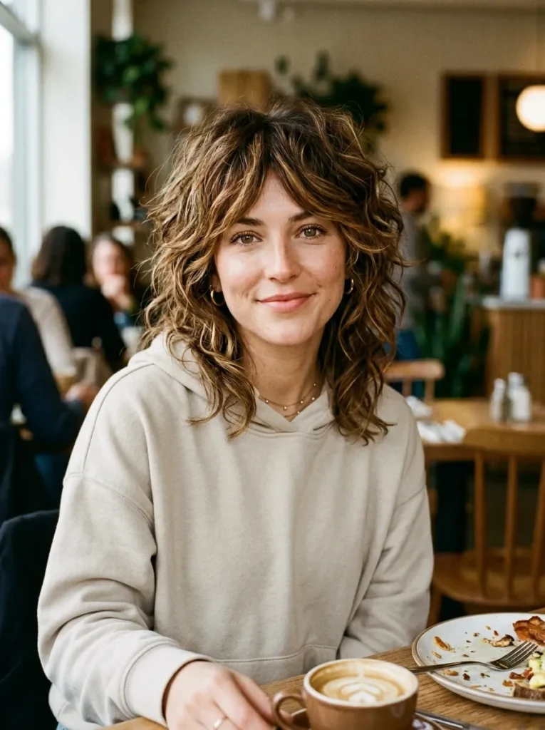 Textured Praline Shag