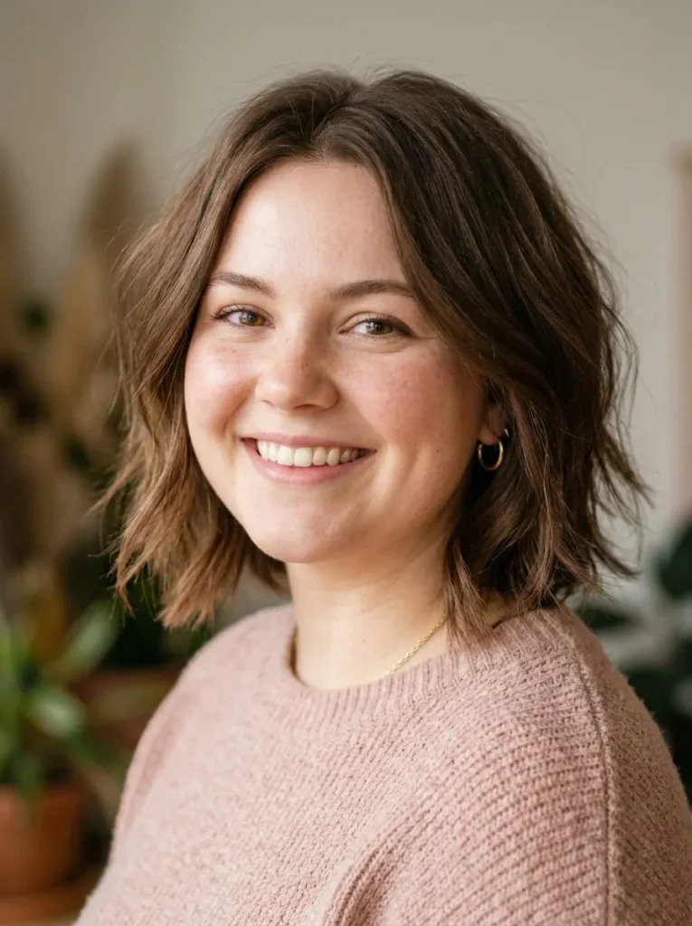 Textured Shoulder Bob