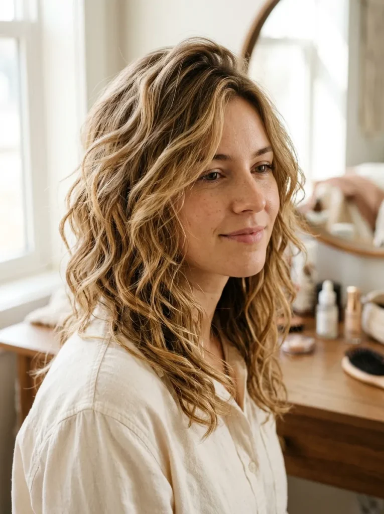 Tousled Collarbone Cut