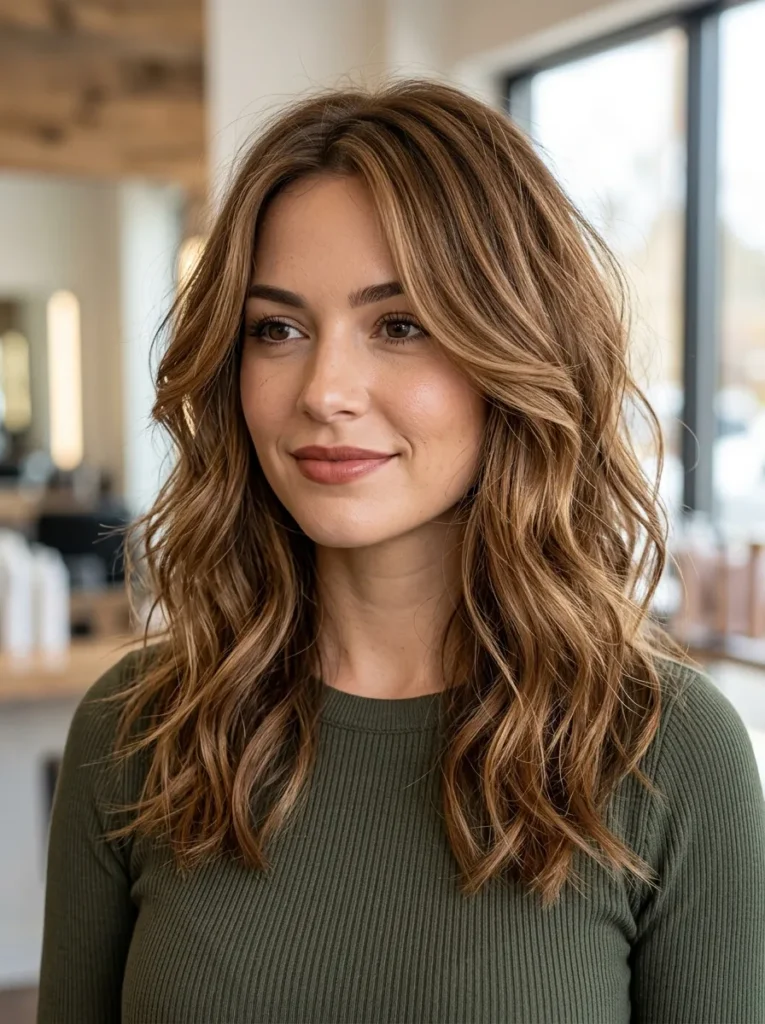 Tousled Layered Weave