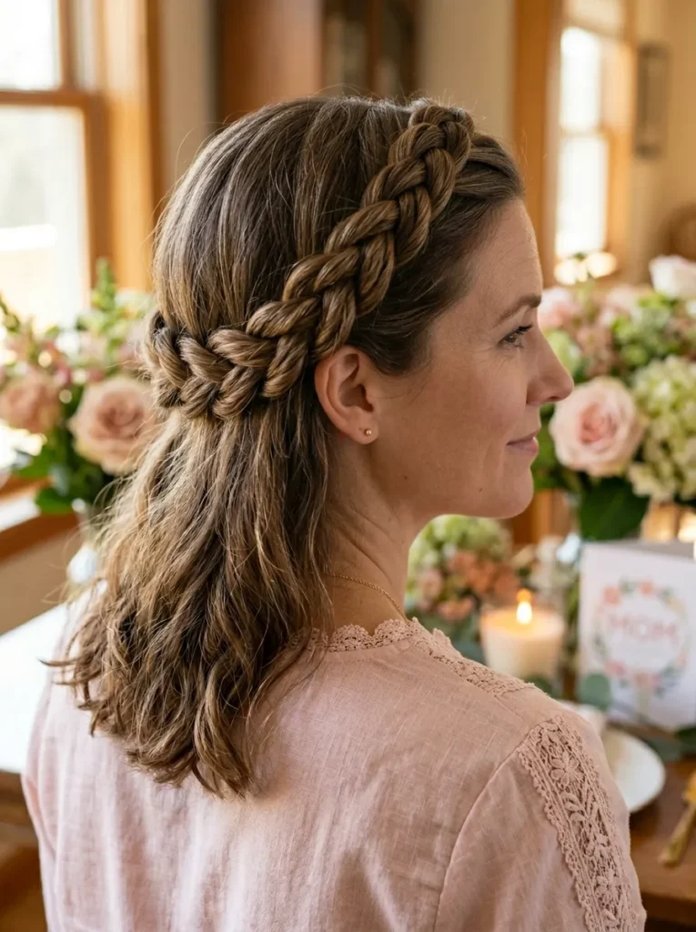 Twisted Halo Braid