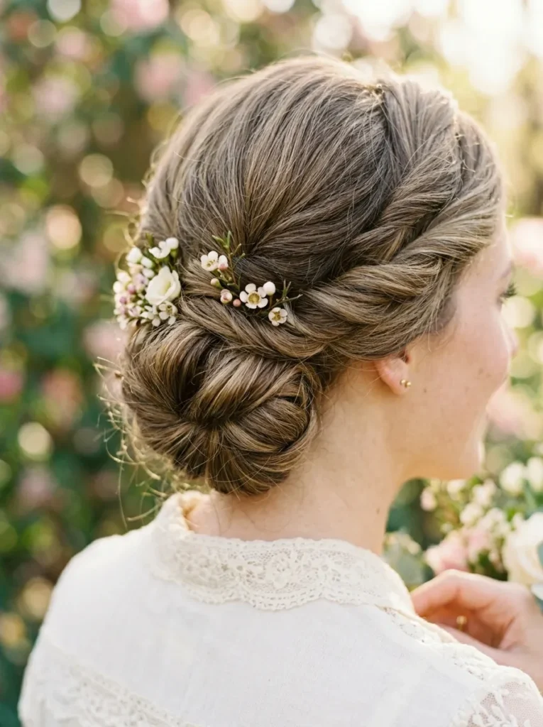 Twisted Low Bun