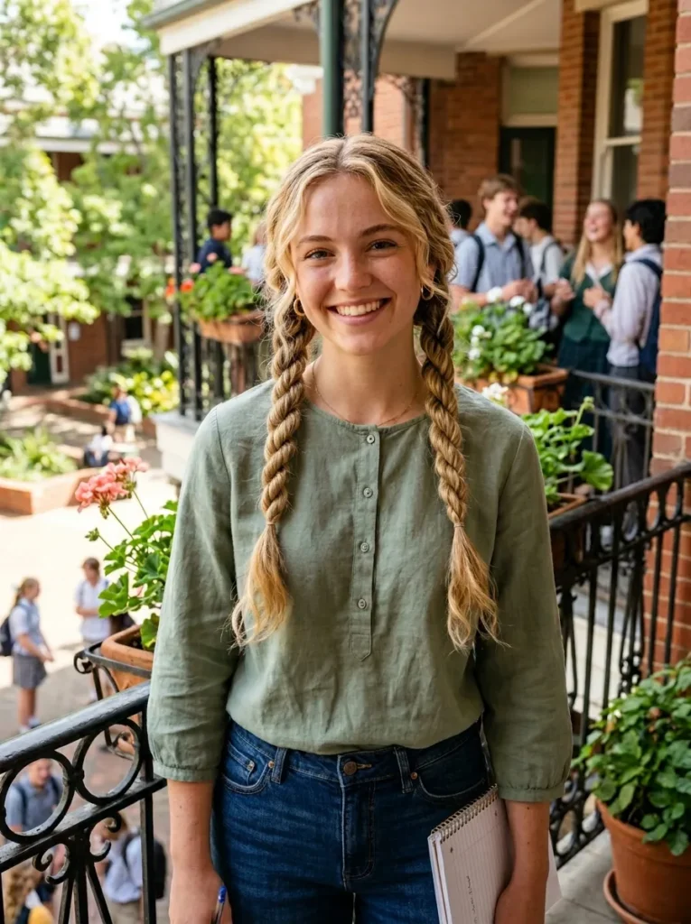 Twisted Pigtail Braids