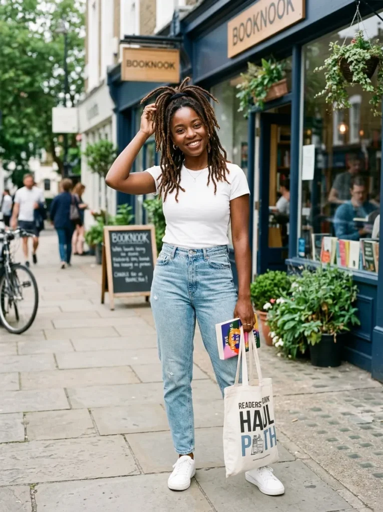Undone Dread Ponytail