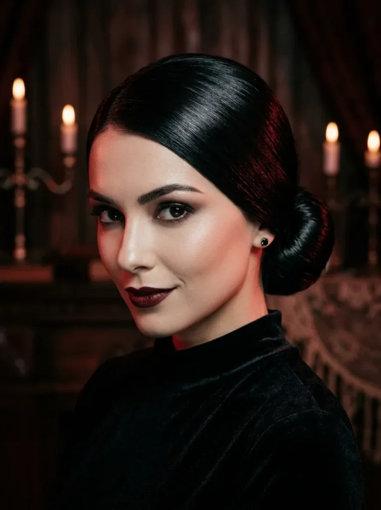 Vampire Sleek Bun