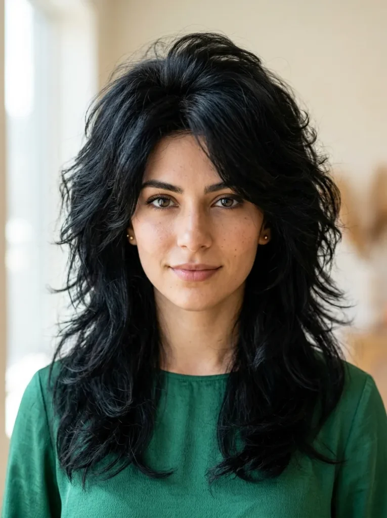 Voluminous Black Wolf