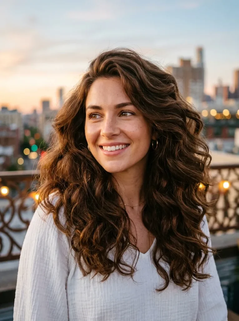 Voluminous Brown Waves