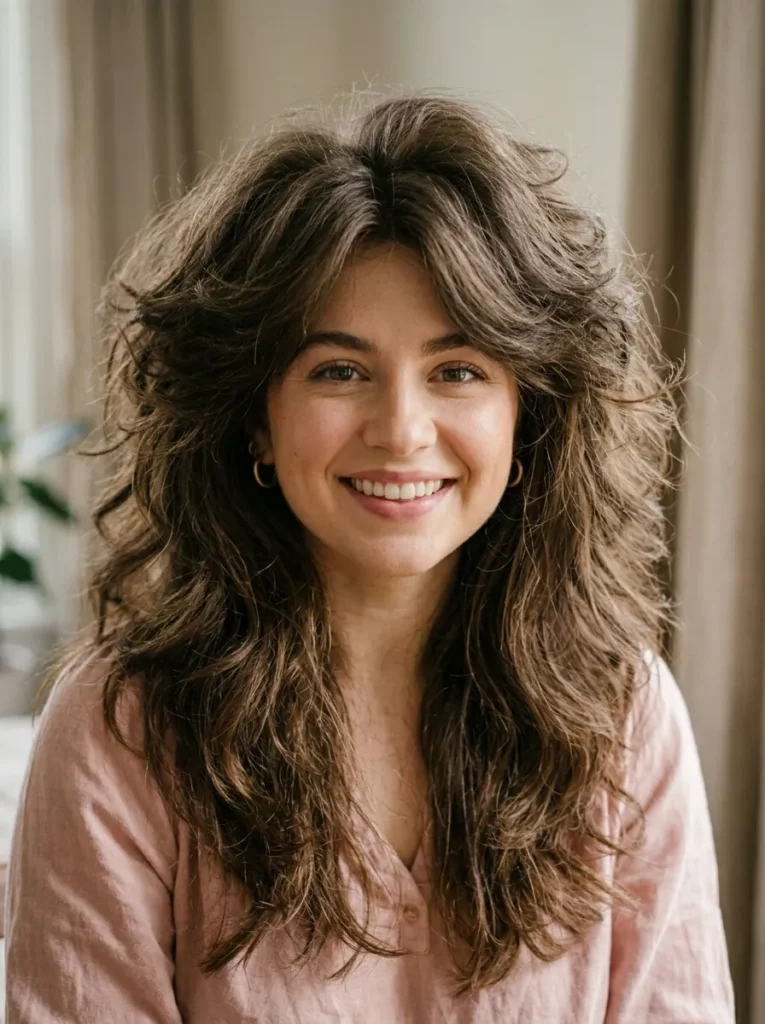 Voluminous Butterfly Shag