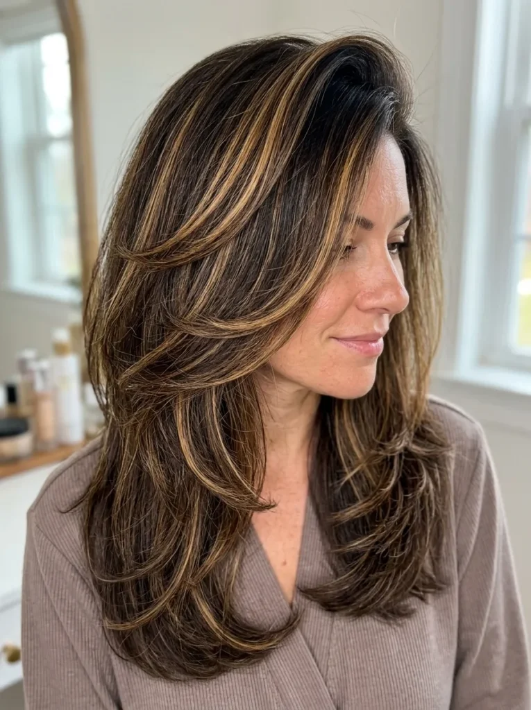 Voluminous Carmel Lift