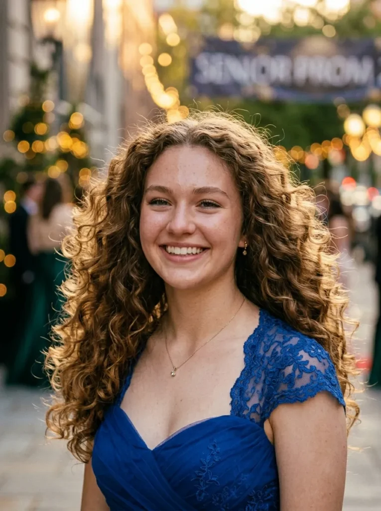 Voluminous Loose Curls
