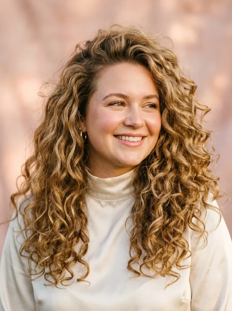 Voluminous Loose Curls