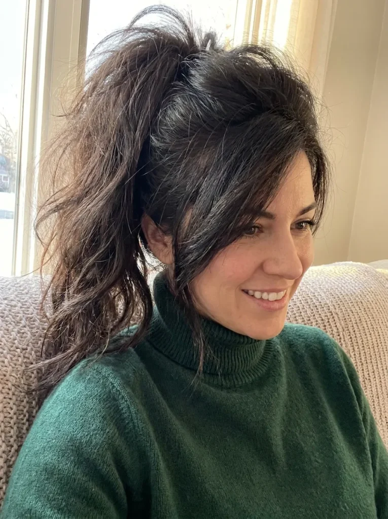 Voluminous Ponytail