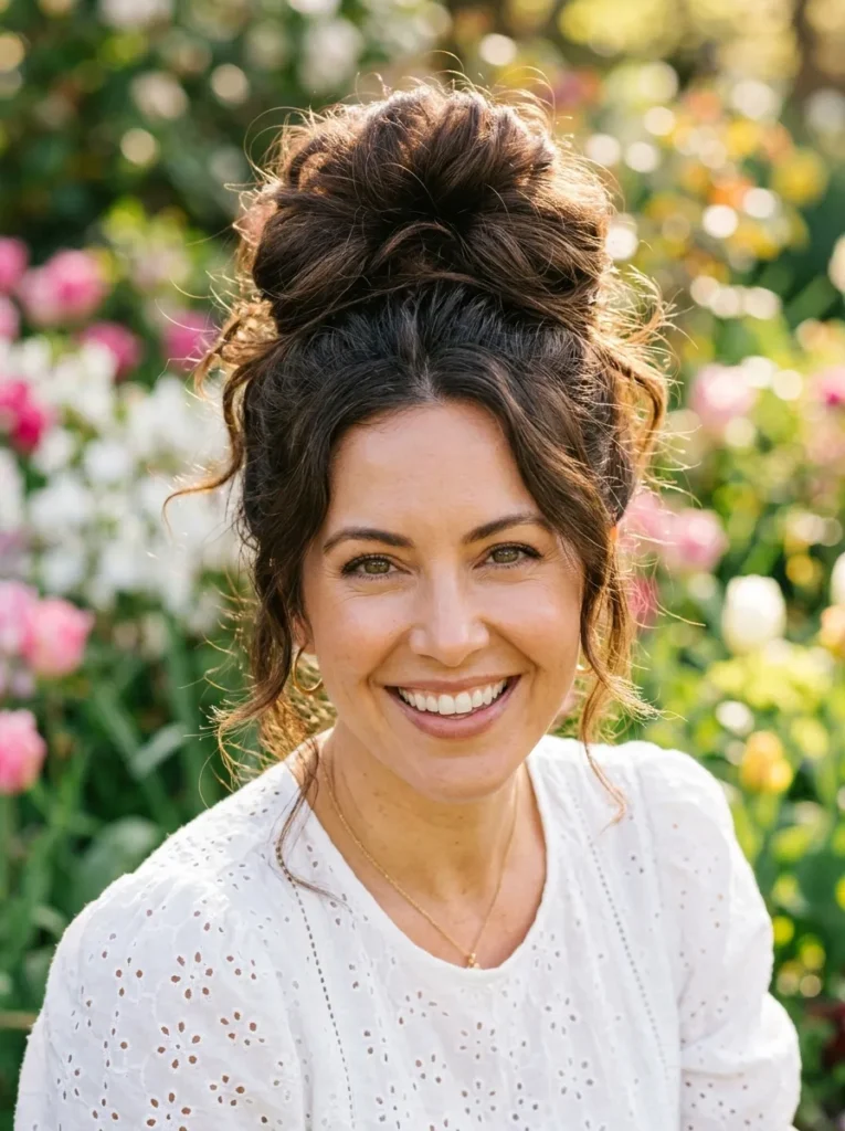 Voluminous Top Knot