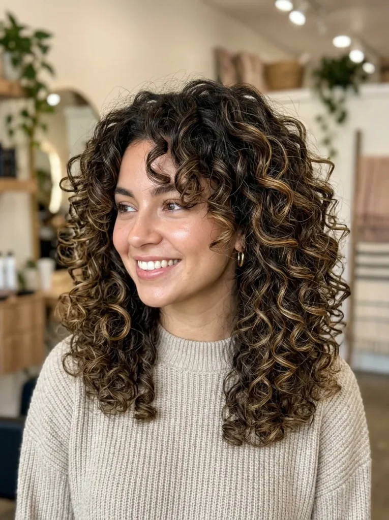 Voluminous Track Curls