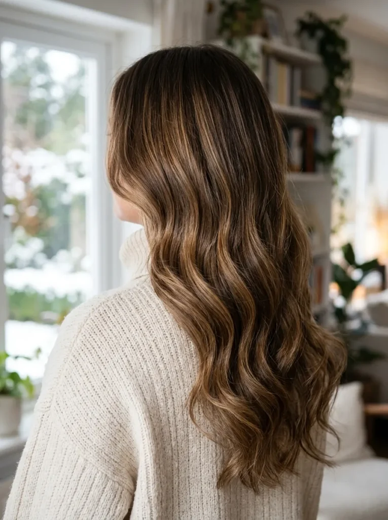 Warm Walnut Balayage