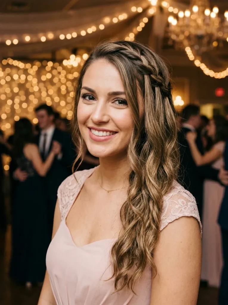 Waterfall Braid Style