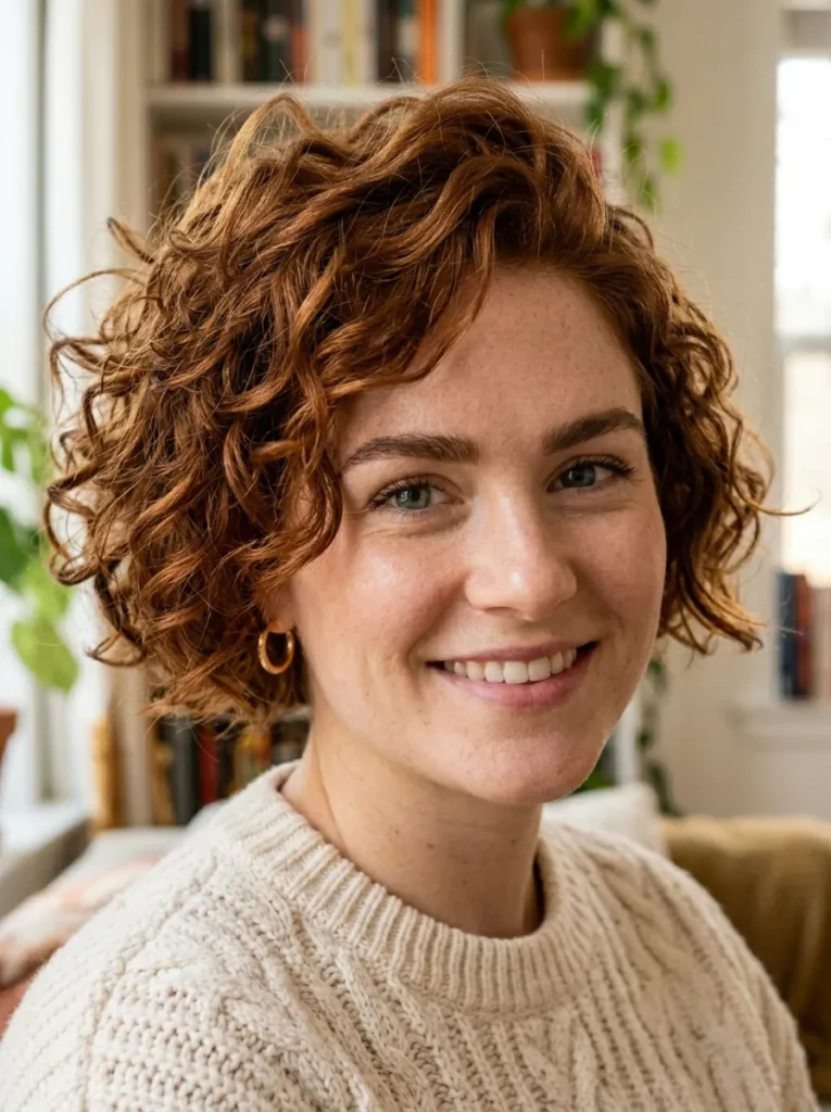 Wavy Curly Pixie