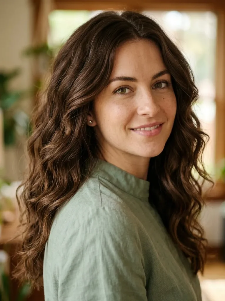 Wavy Mocha Mid Length