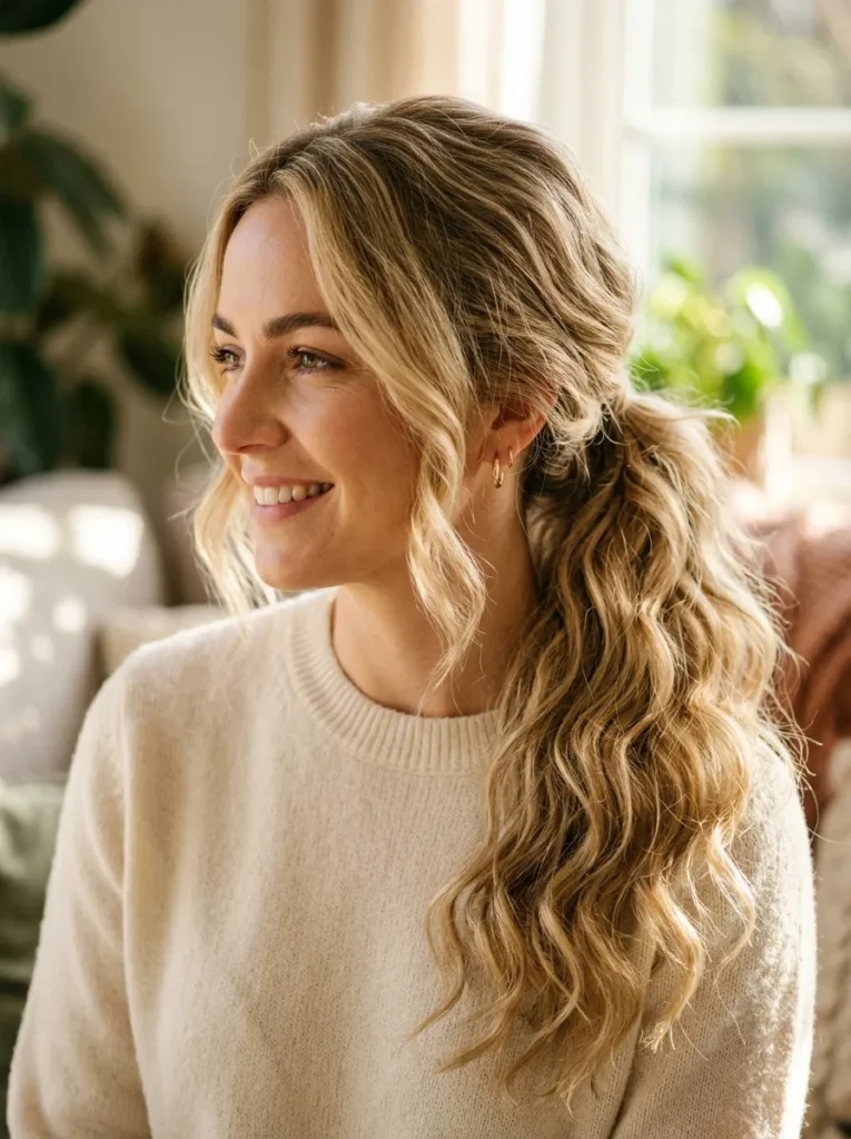 Wavy Ponytail