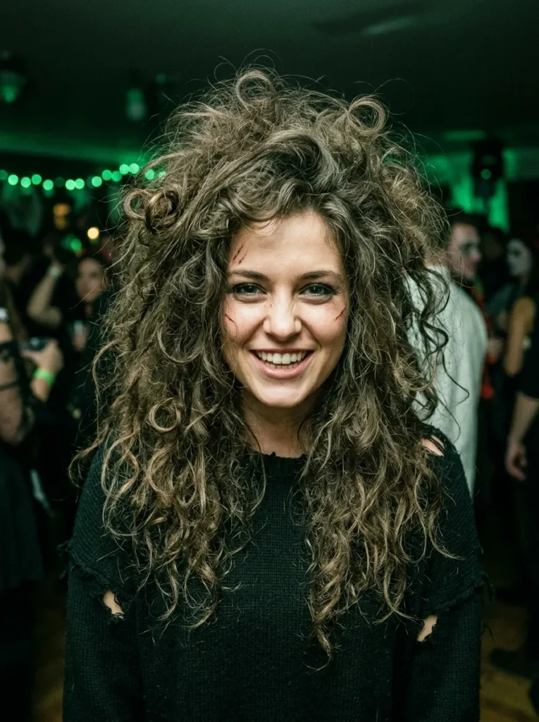 Zombie Messy Curls