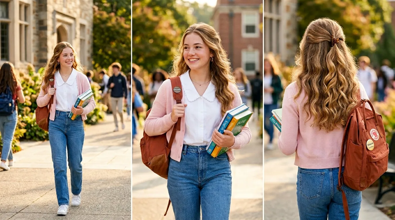 20 Cute Back to School Hairstyles Every Girl Needs