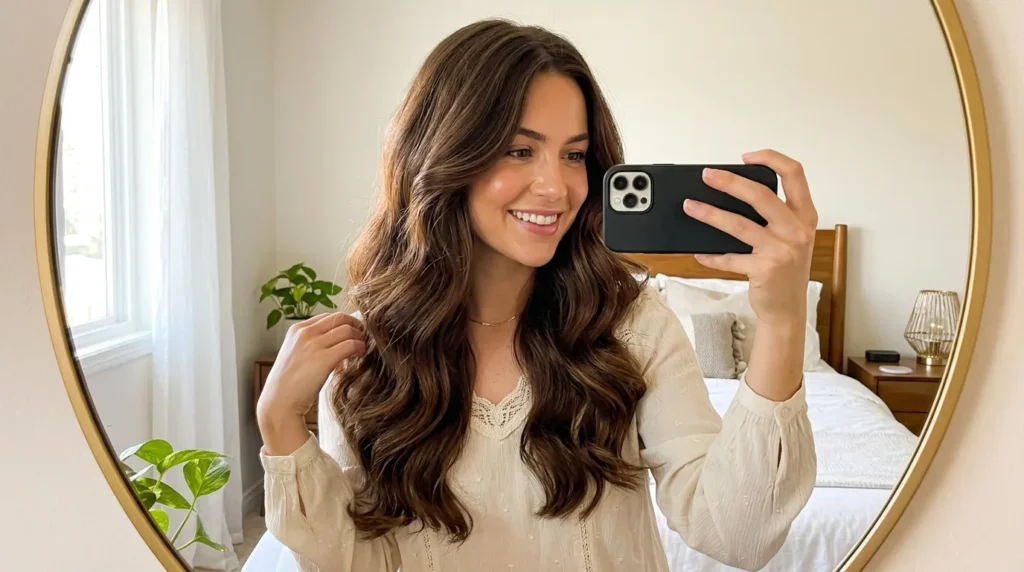 chocolate brown hair color