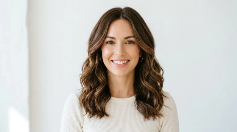 chocolate hair color with highlights