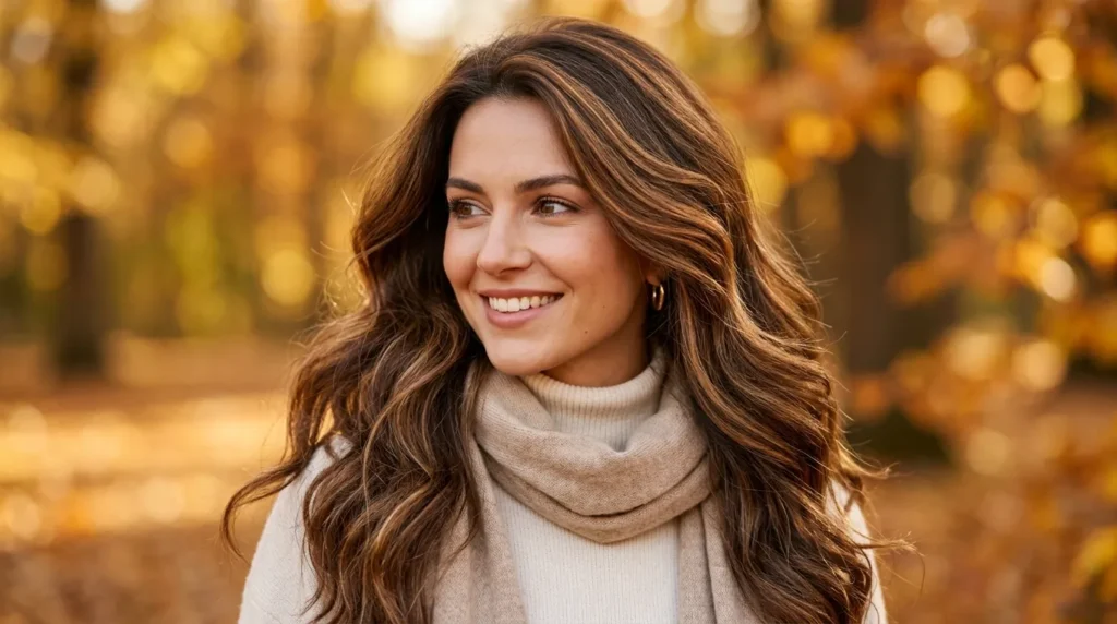 fall hair color ideas for brunette