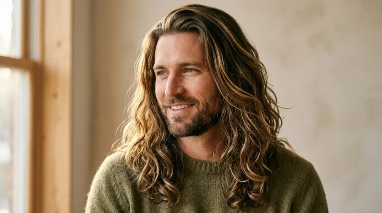 hairstyles for long hair men