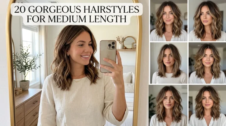 hairstyles for medium length