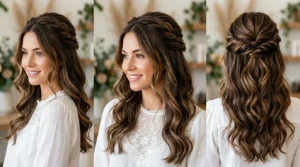 20 Half Up Half Down Hair Looks That Stole The Show
