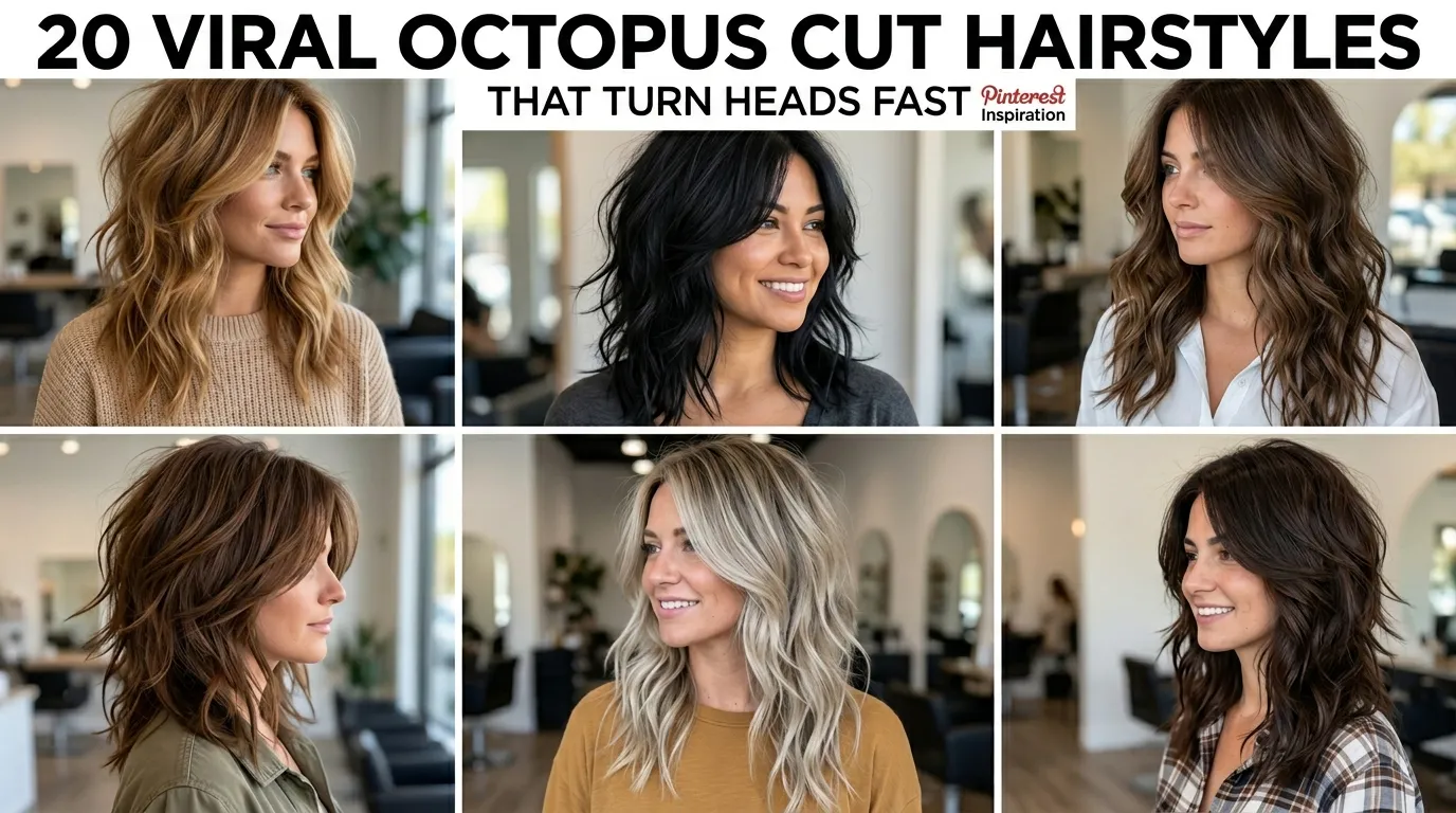 20 Viral Octopus Cut Hairstyles That Turn Heads Fast