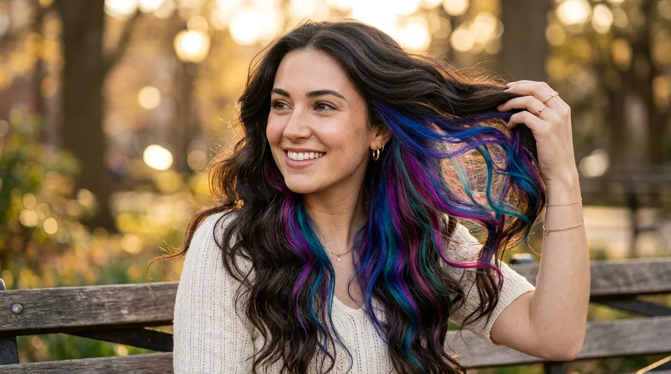 20 Stunning Peekaboo Hair Color Ideas You Need Now