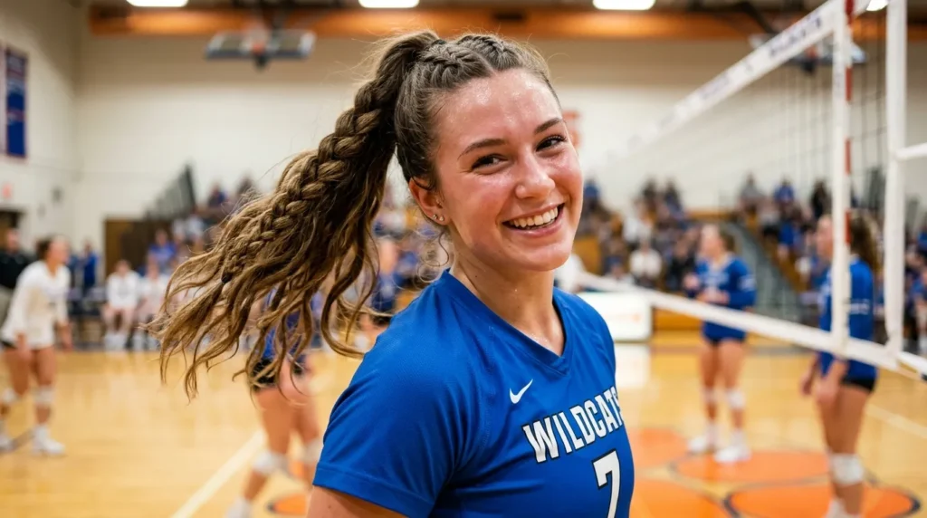 volleyball hairstyle ideas