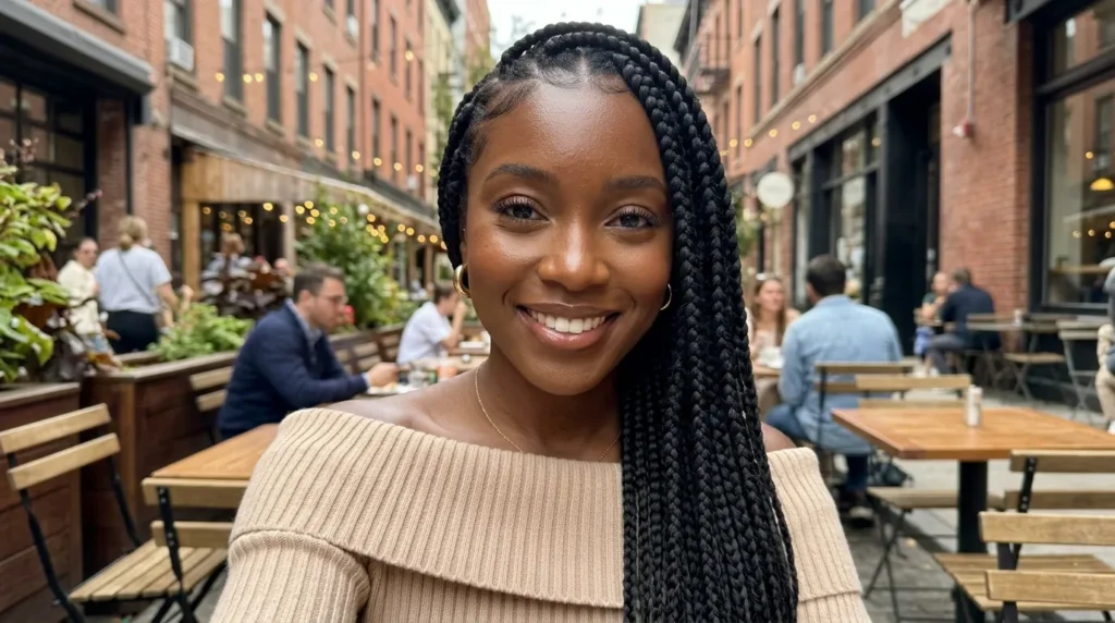 20 Bomb Hairstyles for Long Braids Black Women Slay