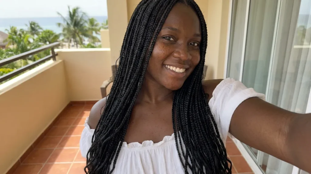 20 Waist Length Floor Length Box Braids Hairstyles Inspo