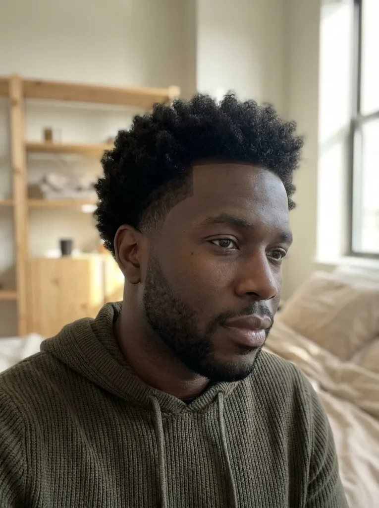 Afro Drop Fade