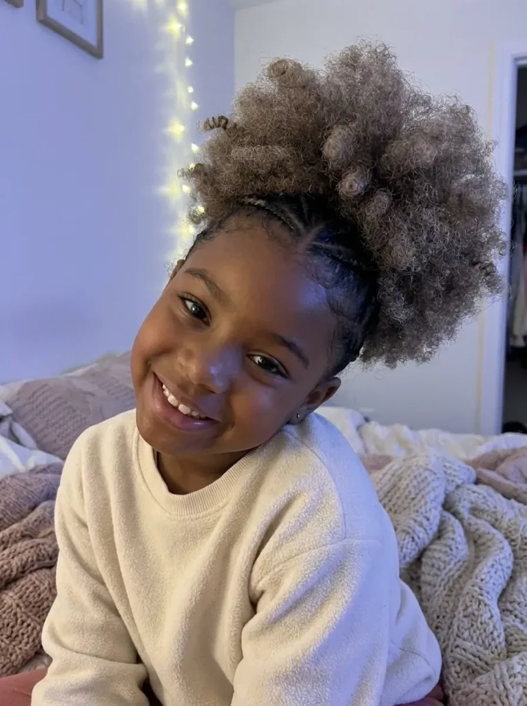 Afro Puff Braids