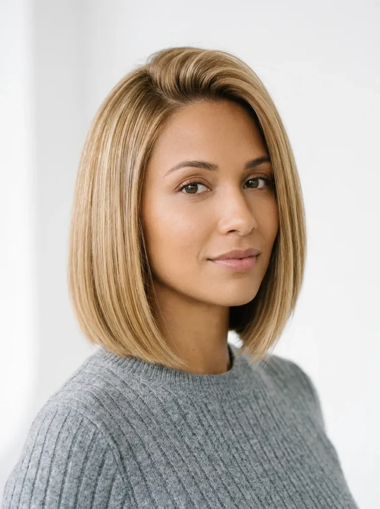 Asymmetrical Bob Cut