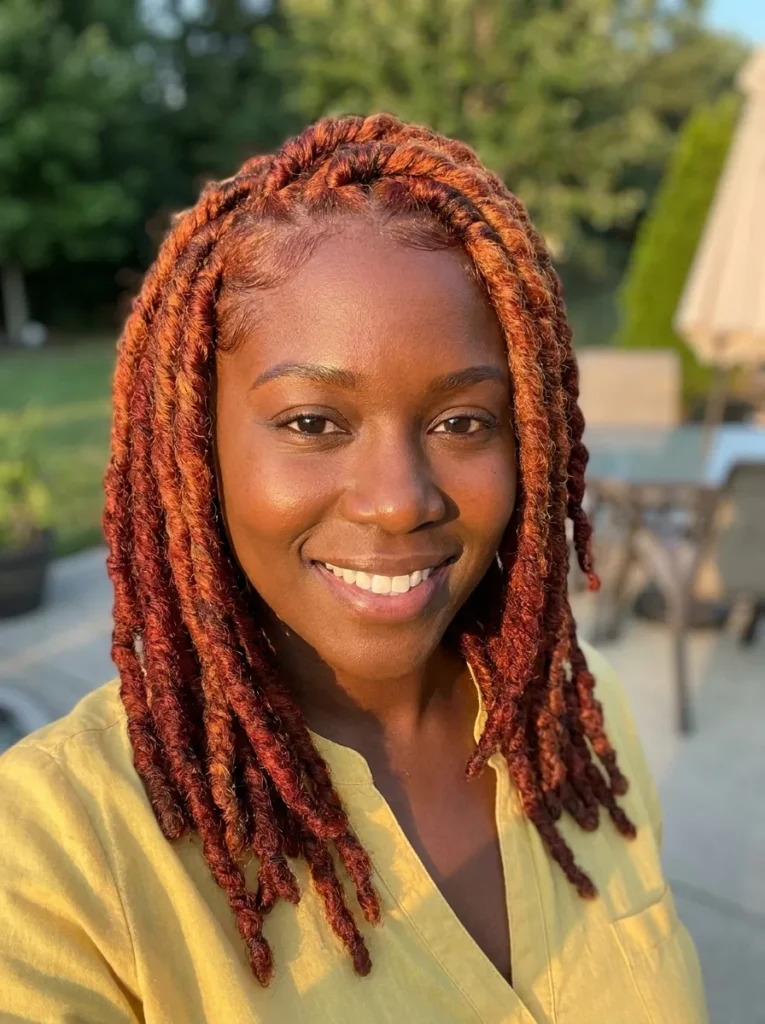 Auburn Auburn Mix Locs