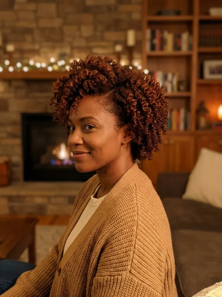 Auburn Curl Taper