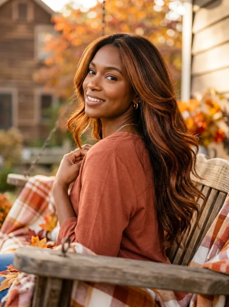 Auburn Melt Balayage