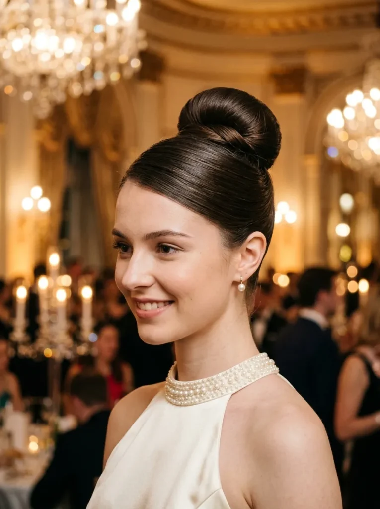Ballerina Bun Updo