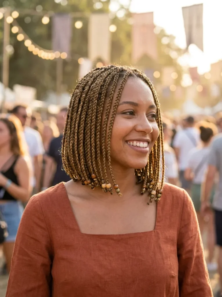 Beaded Braided Bob